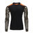 WoolNet Hybrid crewneck M's Jet Black/Tarmac/Gold Flame XL 