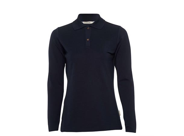 LeisureWool pique shirt long sleeve W's 