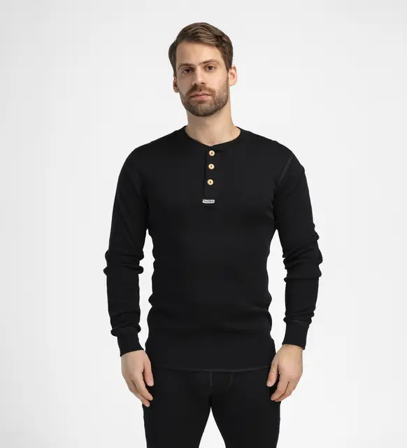 WarmWool granddad M's Jet Black XL 