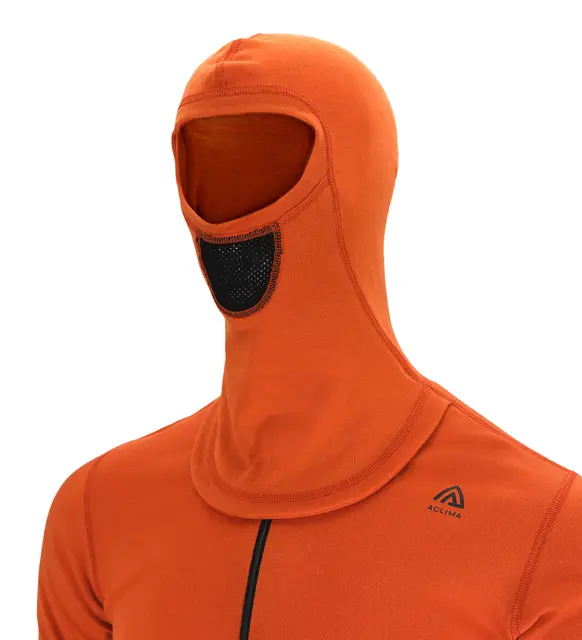 WarmWool Hoodsweater w/zip M's Gold Flame/Jet Black S 