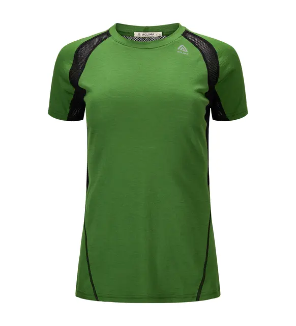 LightWool 140 sports t-shirt W's Cactus/Jet Black XS 
