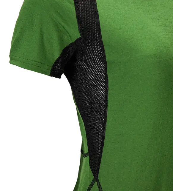 LightWool 140 sports t-shirt W's Cactus/Jet Black XS 
