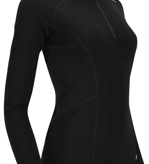 WarmWool polo W's Jet Black S 