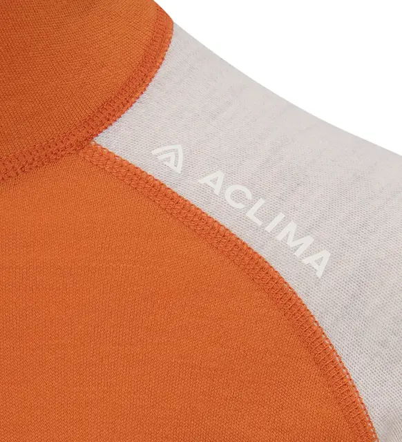 WarmWool polo W's Gold Flame/Beige Melange/Niagara S 