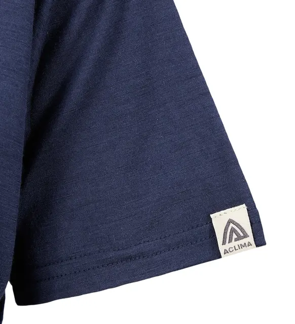 LightWool 140 classic tee Logo W's Navy Blazer M 