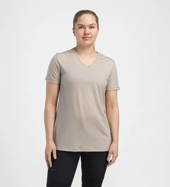 LightWool 180 Loose fit Tee W's Simply Taupe M 