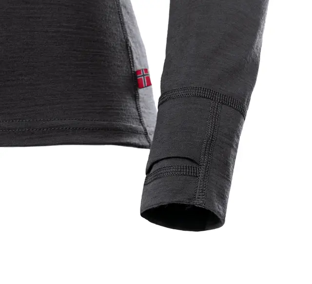 LightWool 180 Polo w/ zip W's Marengo M 