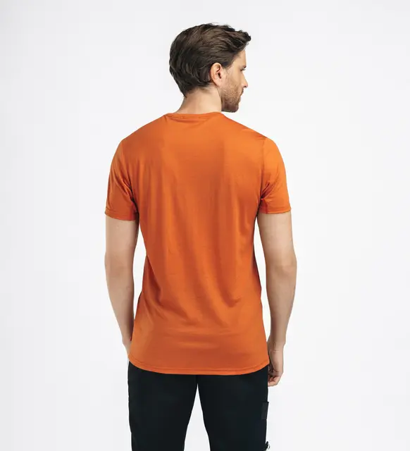 LightWool 140 Trail Tee M's Apricot Orange L 
