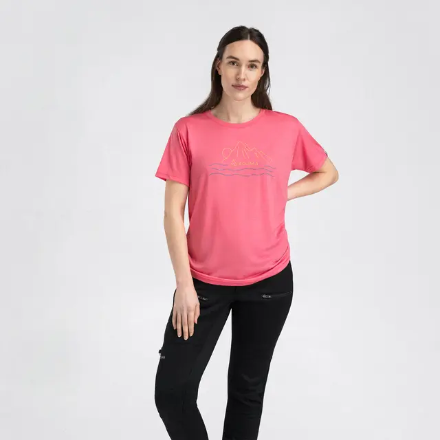 LightWool 140 Classic Tee Sunset W's 