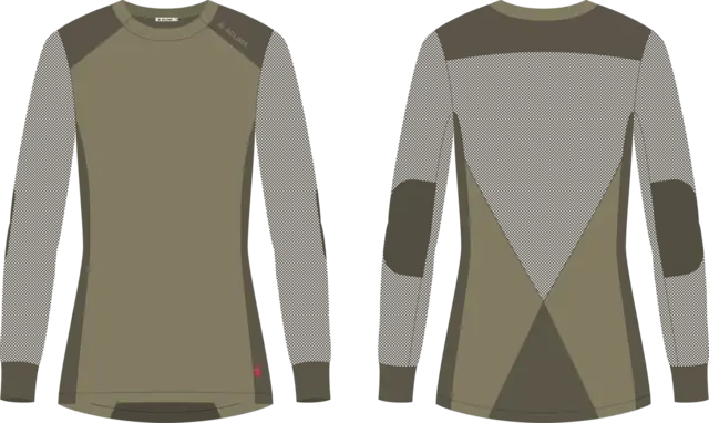 WoolNet Hybrid Crewneck W's 