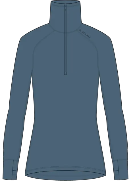 FleeceWool Polo w/ zip W's 