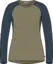 LightWool 140 Crewneck W's Aloe/Midnight Navy 3XL 